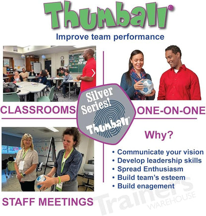 Trainers Warehouse 6 Thumball Collection 32 Prompts for Conversation Team Building Relationship and Training