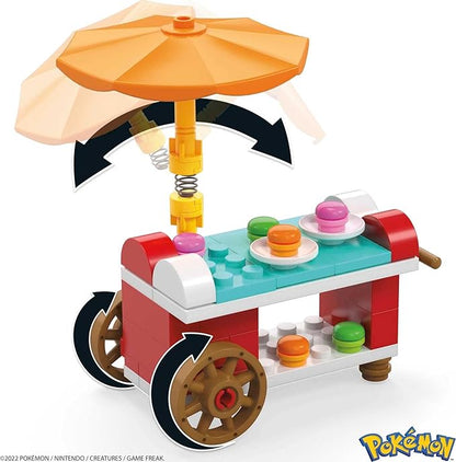MEGA Pokémon Action Figure Building Toys Set Pokémon Picnic With 193 Pieces 2 Poseable Characters Eevee and Riolu Gift Idea For Kids