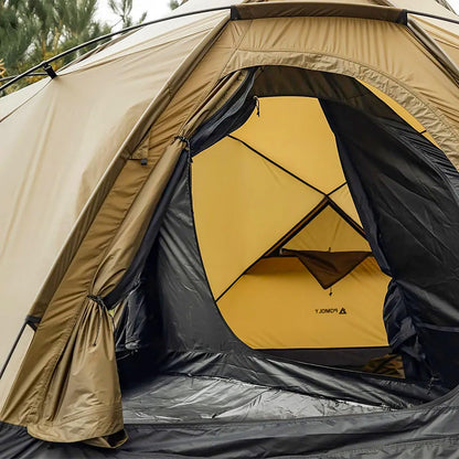POMOLY Inner Tent for Dome X6 Series, Black Mesh Half Inner Tent for Tent Accessories