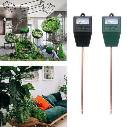 Skiennix Soil Moisture Meter - Accurate Plant Water Tester for Indoor & Outdoor Use | 2-Pack (Black & Green)