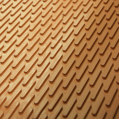 Rubber-Cal 03-161-BK-W-308"Safe-Grip" Slip-Resistant Traction Mats, 34" x 8' x 1/4", Black Rubber Runner