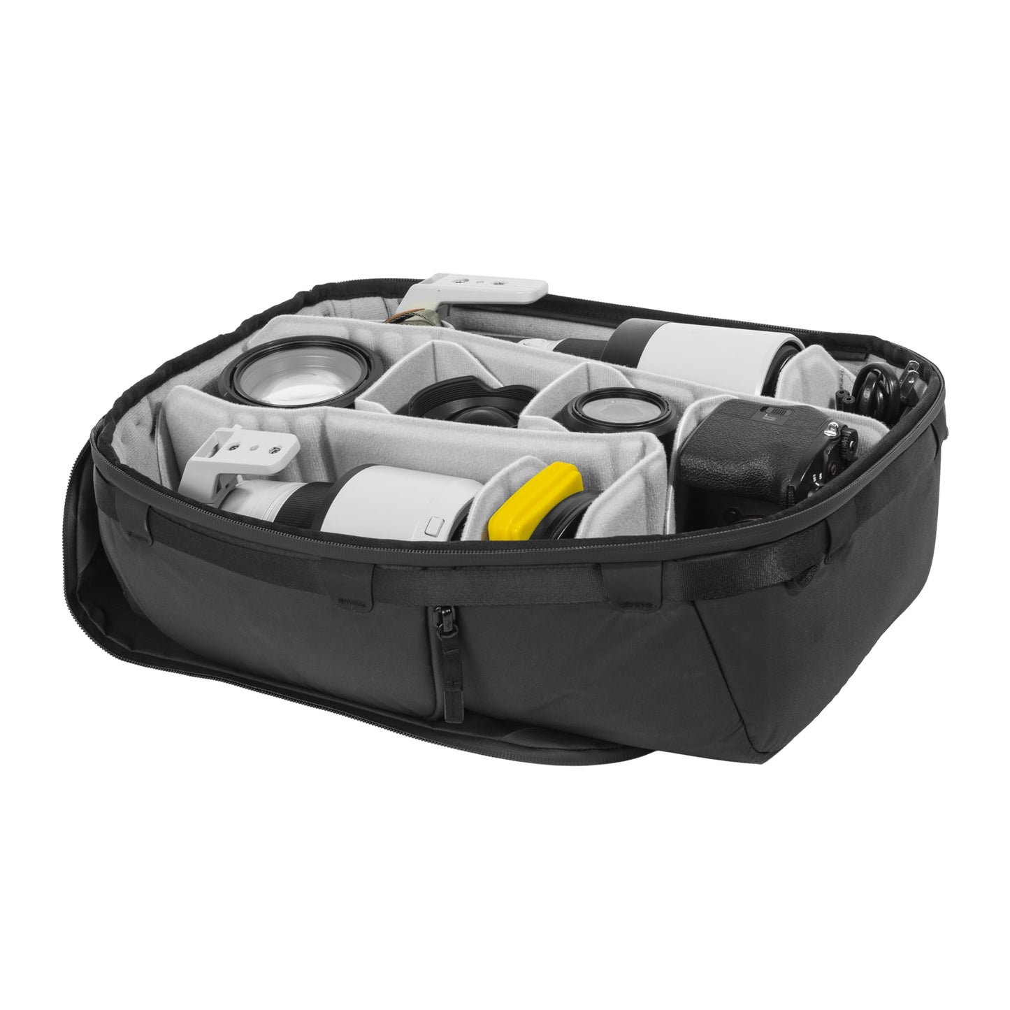 Peak Design Camera Cube V2, Large, Custom Organization and Protection, Weatherproof Shell with Interior Padding, FlexFold Dividers Included, Camera Bag Insert Compatible Travel Bags