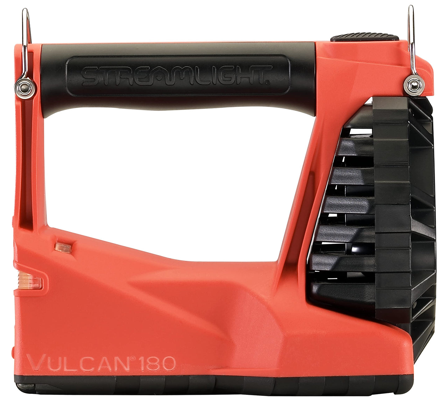 Streamlight 44331 Vulcan 180 HAZ-LO Standard System Class I DIV.1 450-Lumen Rechargeable Lantern/Portable Scene Light with 120V/100V AC/12V DC Charger and Quick Release Shoulder Strap, Orange