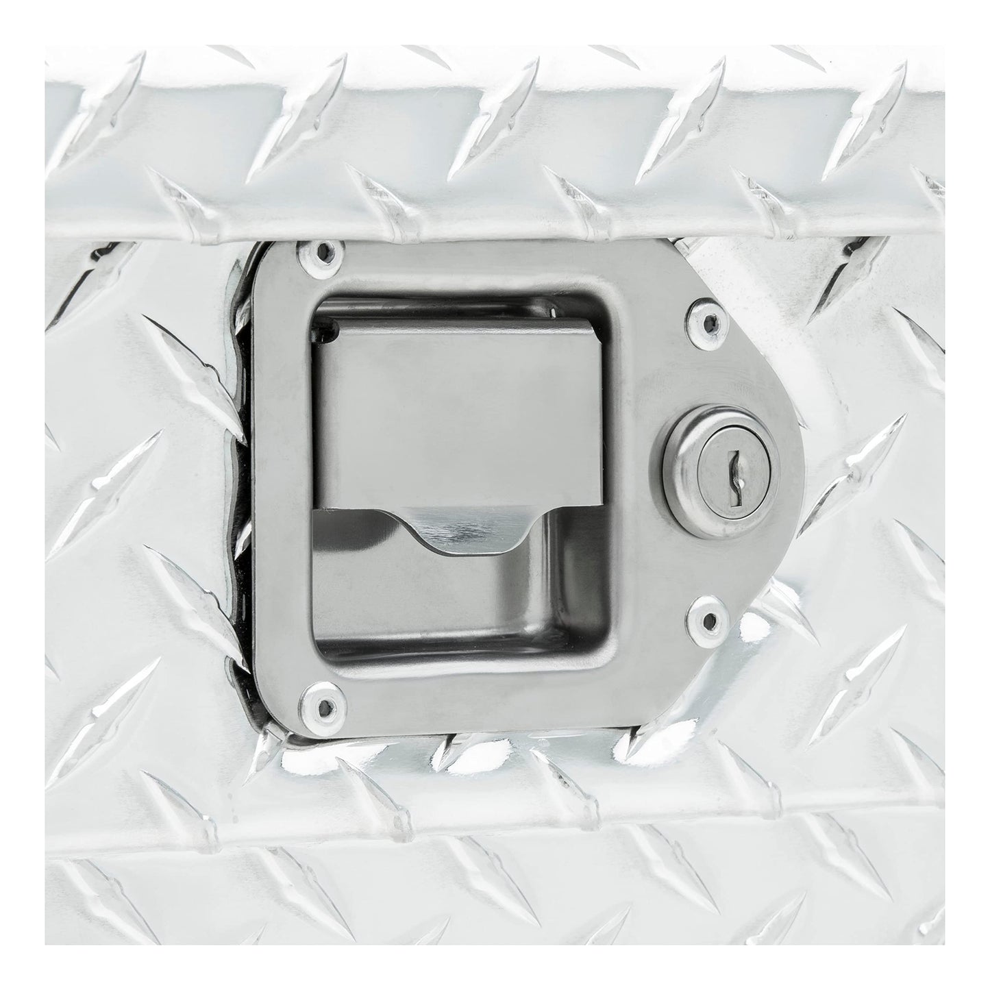 UWS EC20261 48-Inch Heavy-Wall Aluminum Cargo Carrier Box, RigidCore Lid,Silver