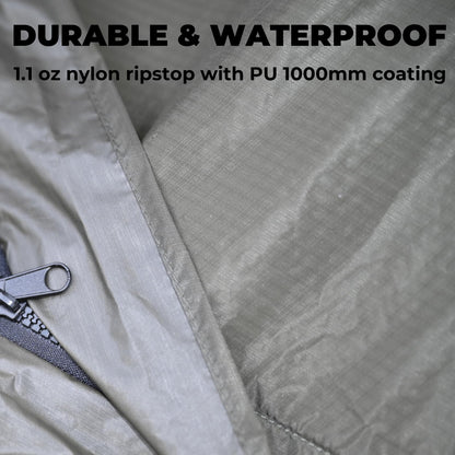 Onewind Ultralight One Person Tent and Ground Backpack Rain Cover,