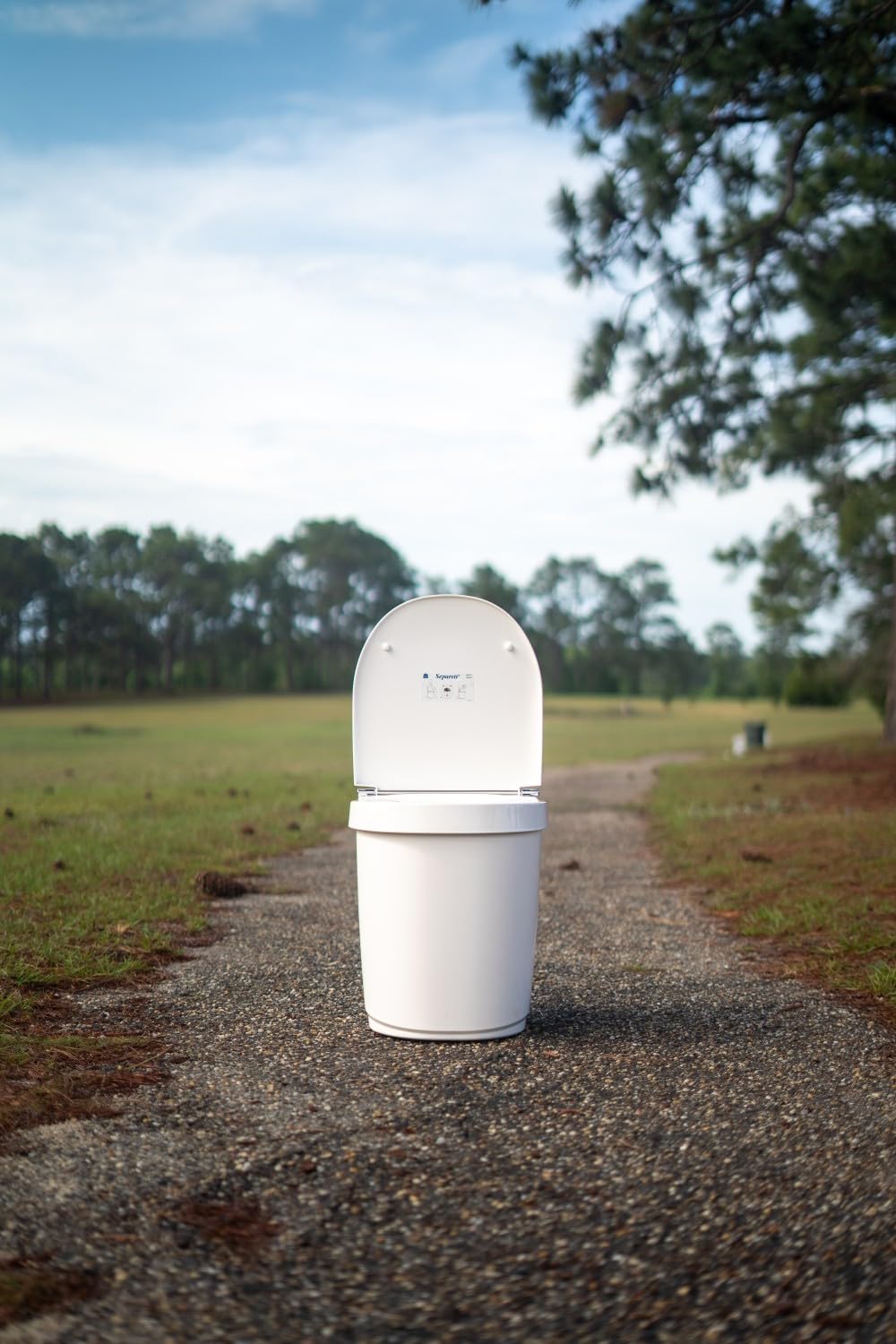 Separett Weekend Prime Urine-Separating Compost Toilet