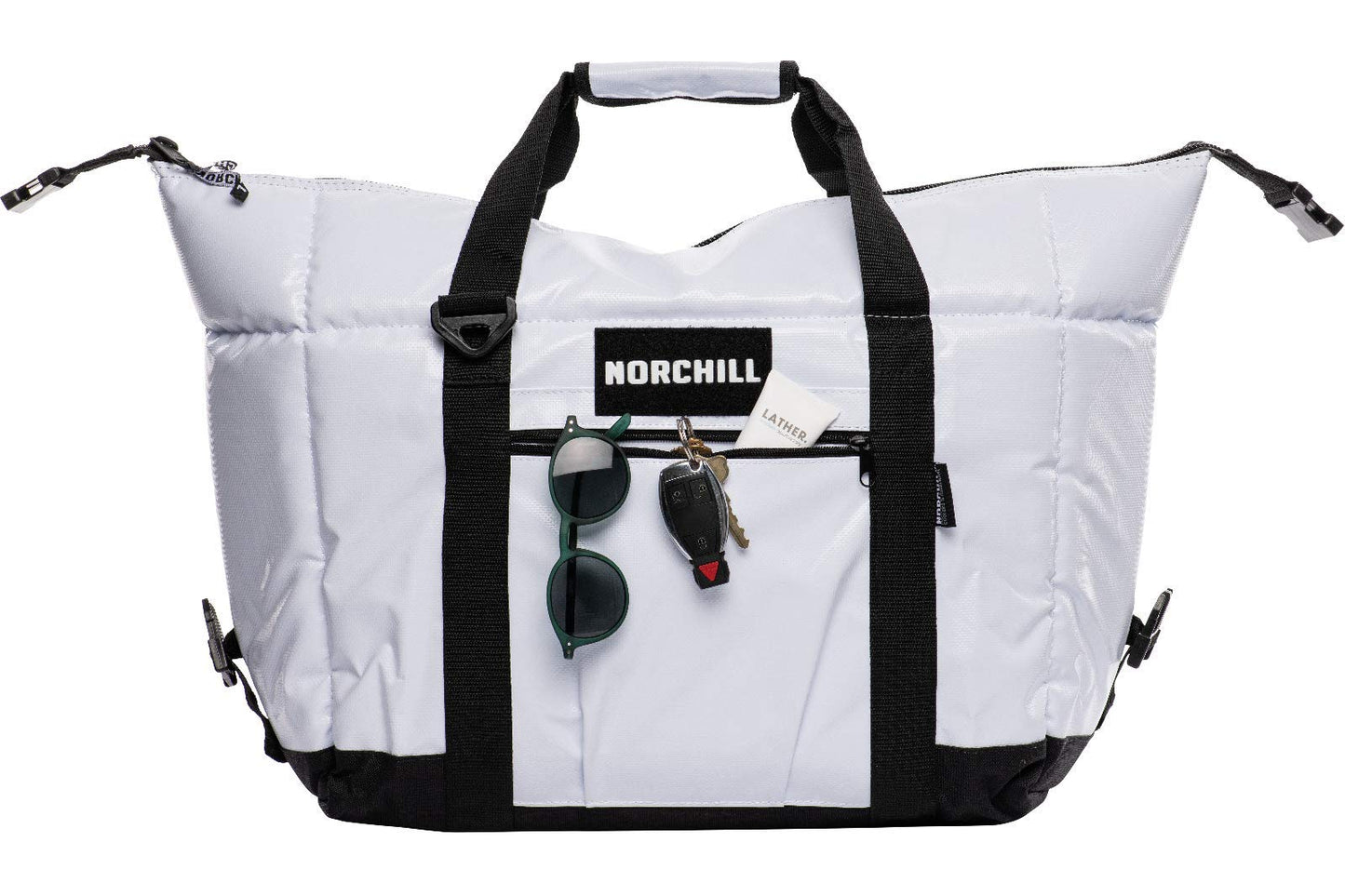 NorChill Soft Coolers 48 Can Insulated Marine Boatbag Soft Sided Cooler, White