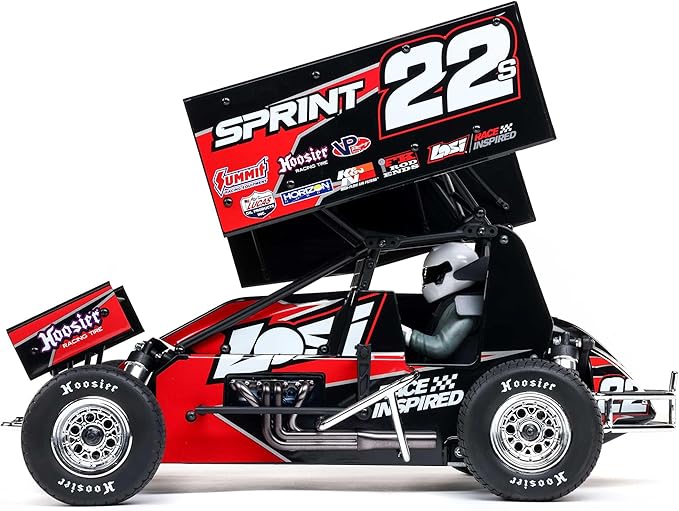 Losi 22S Sprint RTR with Battery and Charger Red 1/10 2 Wheel Drive LOS-2359