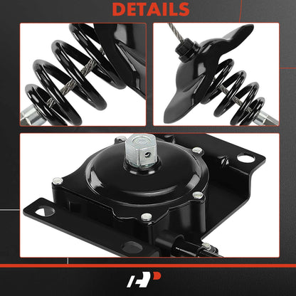 A-Premium Spare Tire Hoist Spare Tire Winch Carrier Compatible with Toyota and Lexus Highlander 2004-2007, RX330 2004-2006, RX350 2007-2009, US Built Vehicles