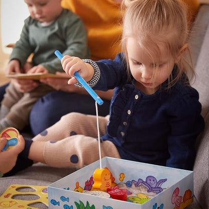 HABA My Very First Games - Here Fishy Fishy! Magnetic Fishing Game Ages 2+ Made in Germany Toddler Games Learning Toys Preschool Toys