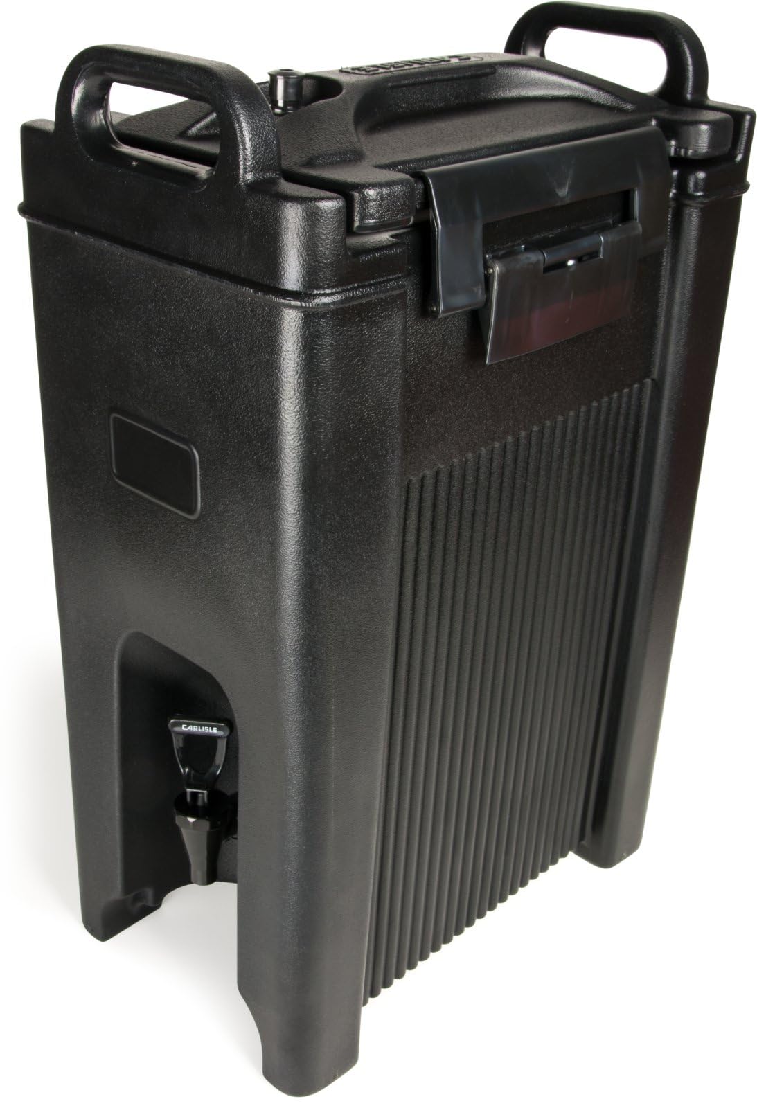 Carlisle FoodService Products Cateraide LD Insulated Beverage Server, Drink Dispenser with Spigot for Commercial or Home Use, 5 Gallon Capacity, 1 Count, Black