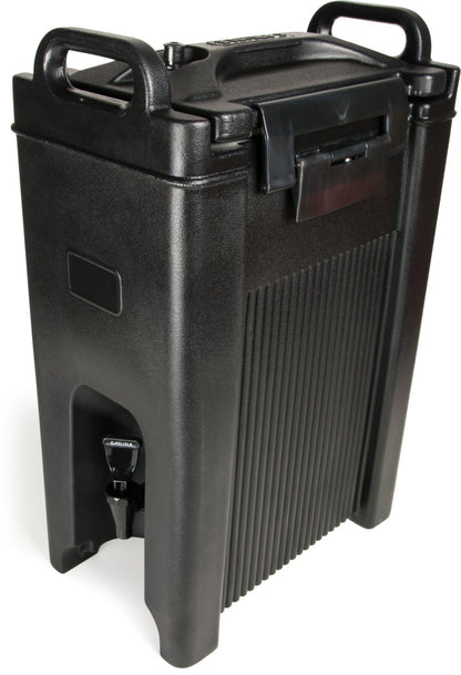 Carlisle FoodService Products Cateraide LD Insulated Beverage Server, Drink Dispenser with Spigot for Commercial or Home Use, 5 Gallon Capacity, 1 Count, Black