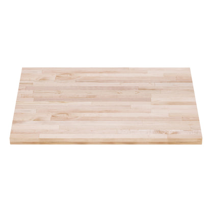 DuraSteel 30x36 Butcher Block Countertop - Maple Solid Wood Workbench for Kitchen, Restaurant, Cabinet, Desk Top, Wood Board, Large Counter Cutting Island Long, Bakery Worktable Dough - Table Top Only