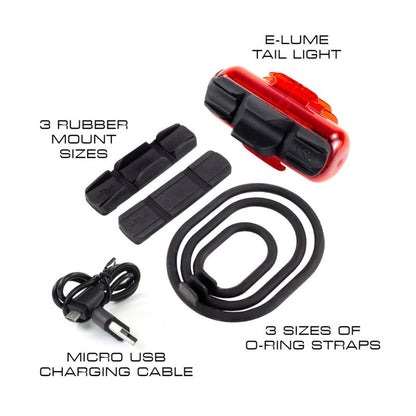 Serfas Cosmo 30 Tail Light Bicycle Night Riding 5 Modes 30 Lumens