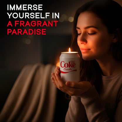 Diet Candle - Smells Like The Real Soda - Cute Candles for Cool Gifts - Funny Candles for Any Occasion - Cute Things for Aesthetic Room Decor - Cool Candle for Cool Things - Christmas Candles