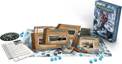 Asmodee Arkham Horror The Roleplaying Game Terra Antarctica Adventure Book Immersive RPG for Kids &amp Adults Ages 14+ 2-6 Players 1+ Hour Playtime