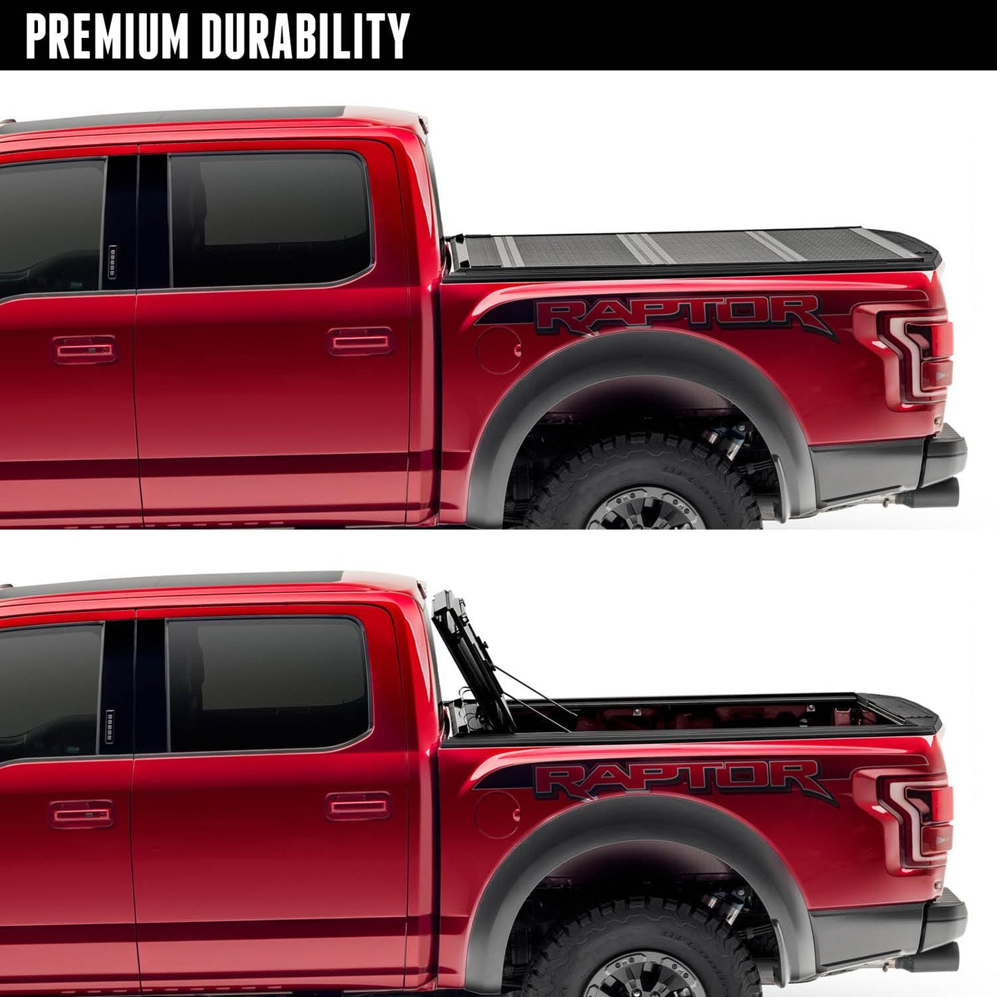 RealTruck BAK BAKFlip F1 Hard Folding Truck Bed Tonneau Cover | 772309 | Fits 2004-2014 Ford F-150 5' 6" Bed (66")