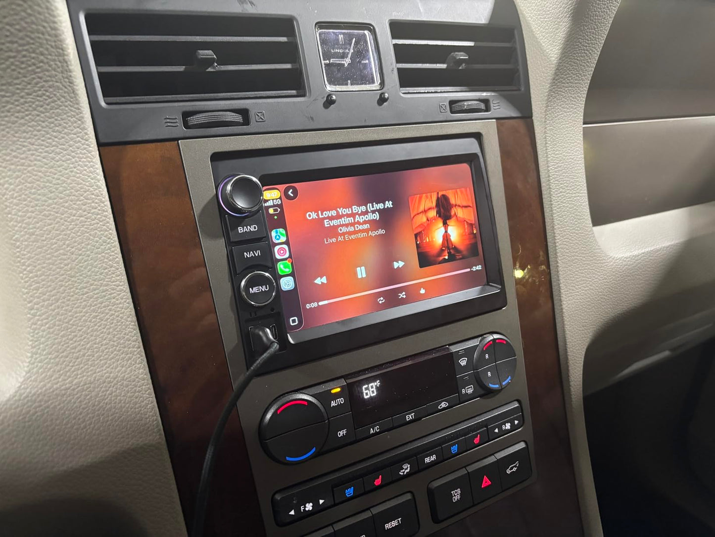 Android Car Radio Stereo for Ford F150/F250/F350 Expedition Edge 2004-2014,Mustang 2005-2009,E150/E250 2009-2014,Mercury Milan 2006-2009 with Apple Carplay Android Auto GPS/WiFi/Backup Camera/SWC