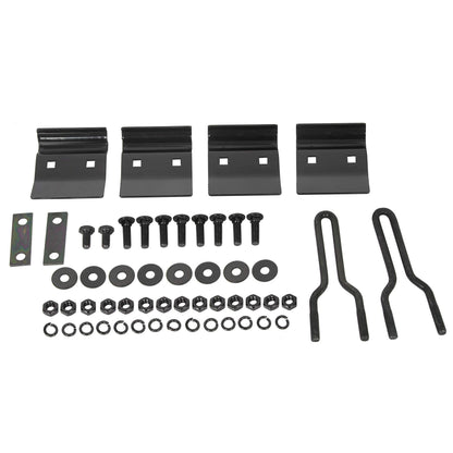 ECOTRIC Cross Bar 53"-66" Compatible with 1999-2022 Chevy Express 2500 3500/GMC Savana 2500 3500/Ford E-150 E-250 E-350 E-450 Ladder Rack Carrier