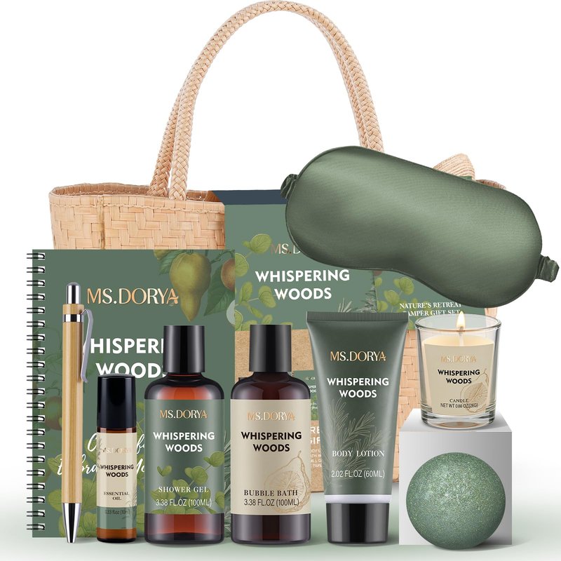 Spa Gifts for Women - Gifts Sets for Her, 5 Pcs Spa Gift Set Relaxing Self Care Gifts Set, Care Package for Women, Ideal Birthday Anniversary Gifts for Her Girlfriend