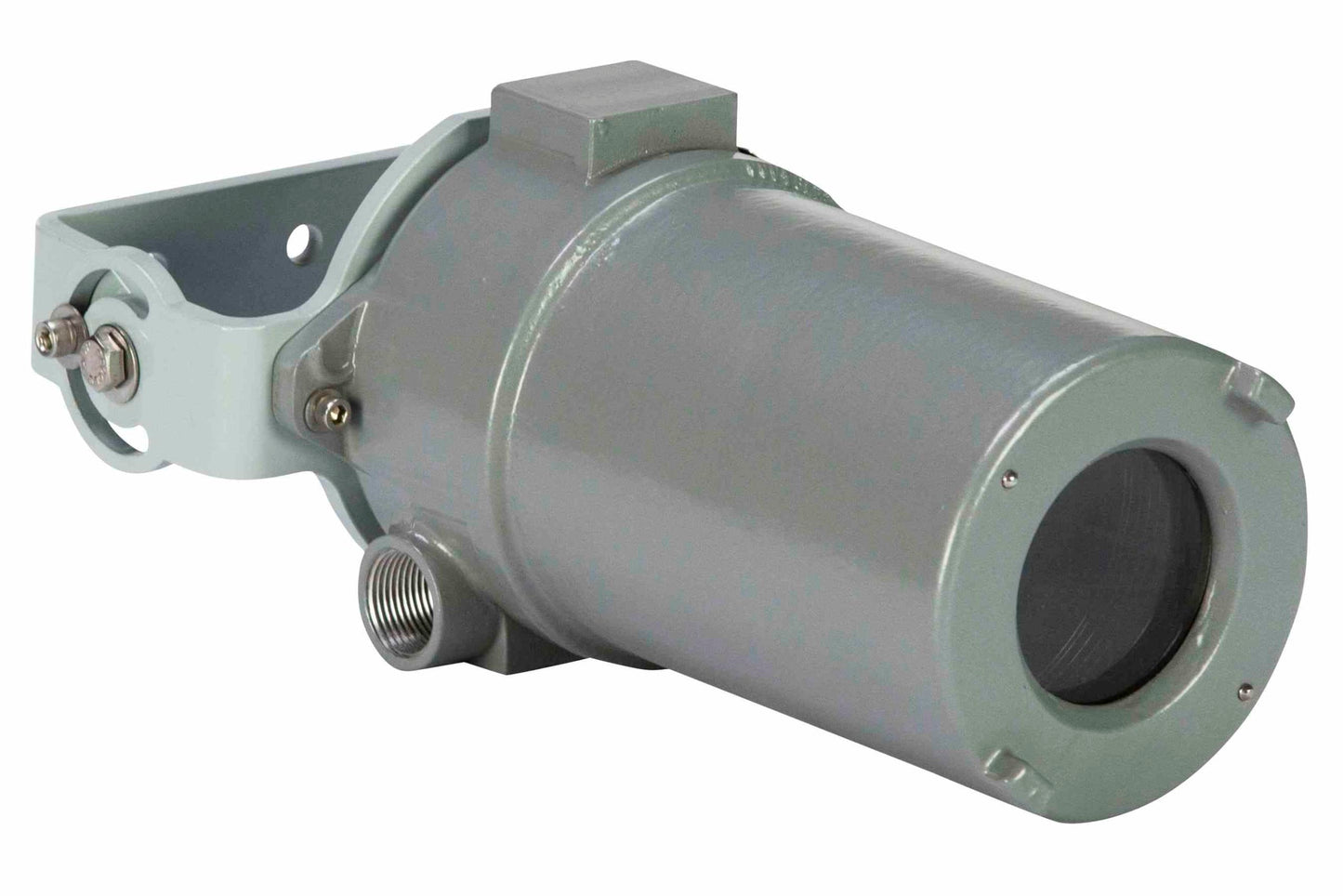 Explosion Proof Instrument Enclosure - Class I, II, III Div 1 and 2 - Trunnion - Glass Lens - 4" Dome