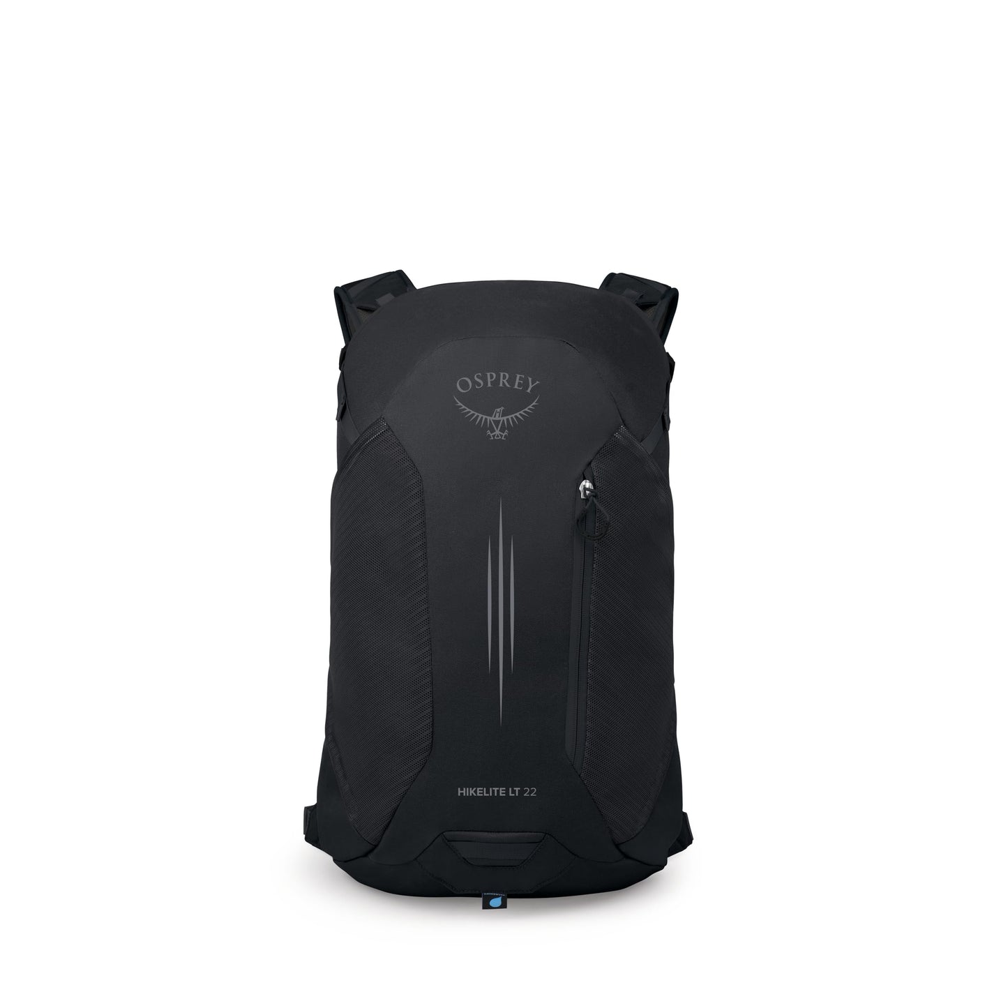 Osprey Hikelite LT 22L Hiking Backpack - Lightweight Travel Daypack with Rain Cover for Men and Women, Black