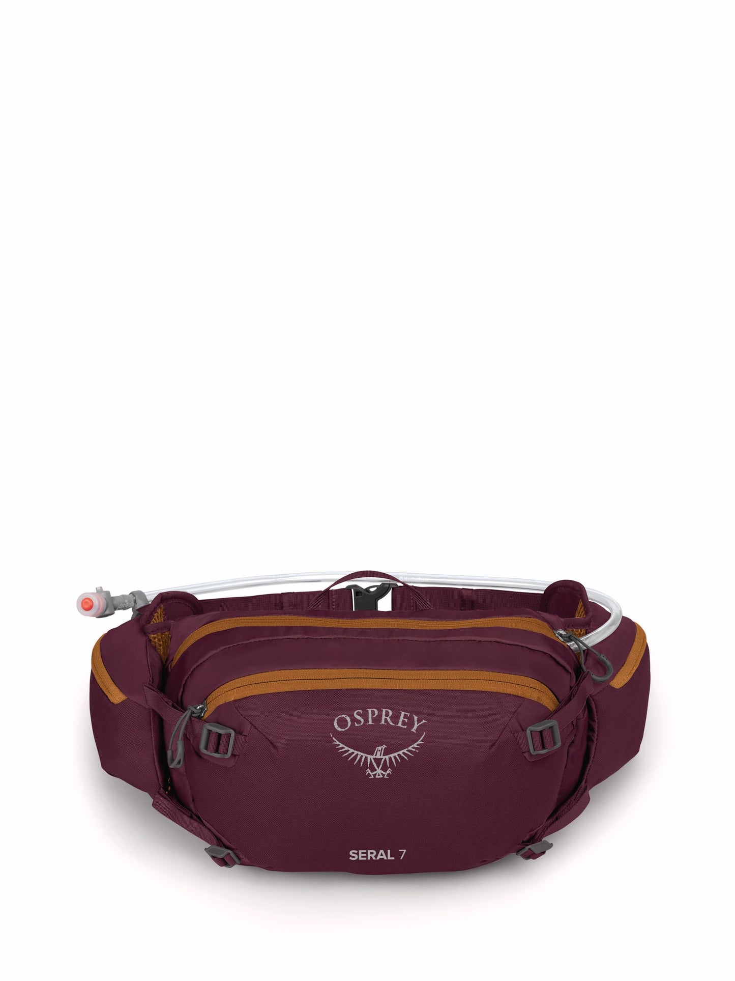 Osprey Seral 7L Biking Waist Pack with Hydraulics Reservoir for Men and Women, Aprium Purple