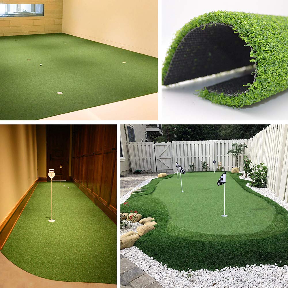 ALTRUISTIC Thick Golf Artificial Grass Turf Pro Putting Green Mat 7ft x 13ft, Customized Sizes/Indoor Outdoor Golf Training Mat, Synthetic Faux Grass for Garden Yard Baseball Football Gym Sports
