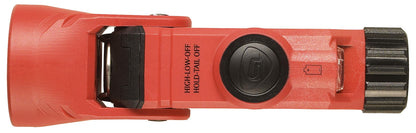 Streamlight 88901 Vantage 180 X 250-Lumen 7,200-Candela Helmet Mounted and Right Angle Firefighter LED Flashlight with Helmet Bracket, Orange