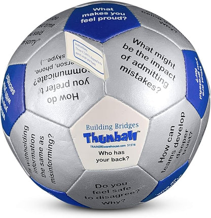 Trainers Warehouse 6 Thumball Collection 32 Prompts for Conversation Team Building Relationship and Training