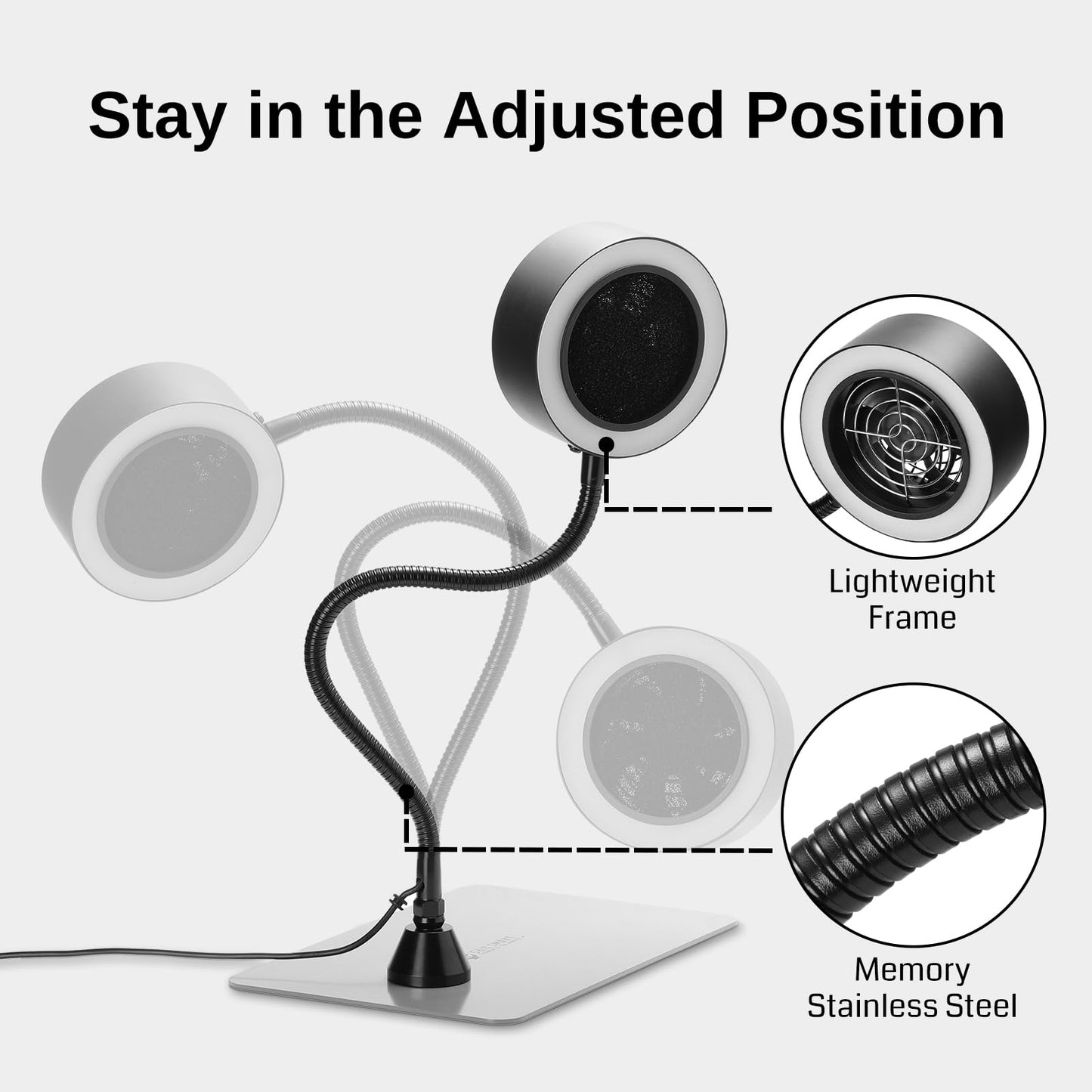 SainSmart 2-in-1 Luxurious Soldering Repair Station+SainSmart Magnetic Solder Smoke Absorber