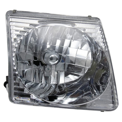 TRQ Headlight Assembly Set for 2001-2003 Ford Explorer Sport, 2001-2005 Explorer Sport Trac, Yellow, Model LKA55924