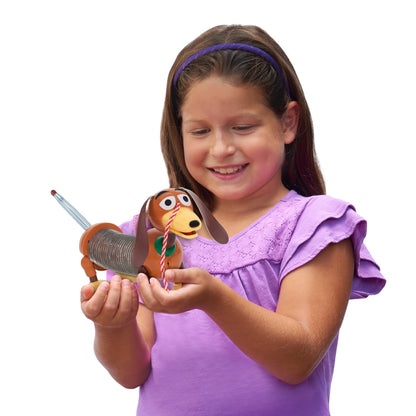 Retro 4.35-inch Slinky Dog Jr, the Original Classic Walking Spring Toy, Vintage, Fidget Toy, Kids Toys for Ages 18 Month by Just Play