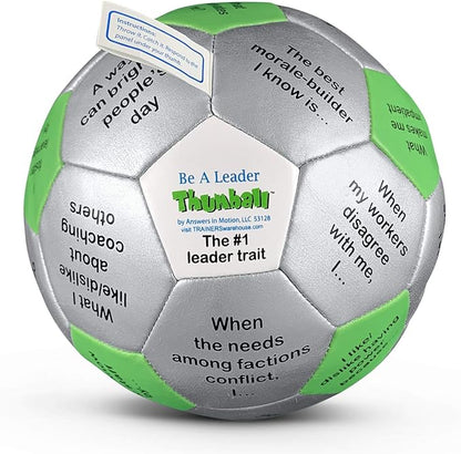 Trainers Warehouse 6 Thumball Collection 32 Prompts for Conversation Team Building Relationship and Training