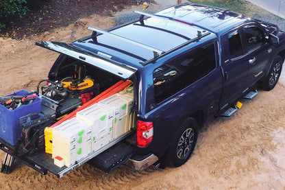 BEDSLIDE Classic (58" X 41") | 10-5841-CLS | Durable Sliding Truck Bed Cargo Organizer | Made in The USA, 1,000 lb Capacity (Silver)