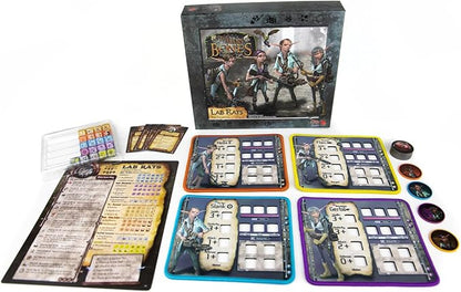 Chip Theory Games Too Many Bones: Lab Rats Dice-Builder Roleplaying Game Expansion Strategic Fantasy RPG Game Accessories for Ages 14 and Up 1-4 Players