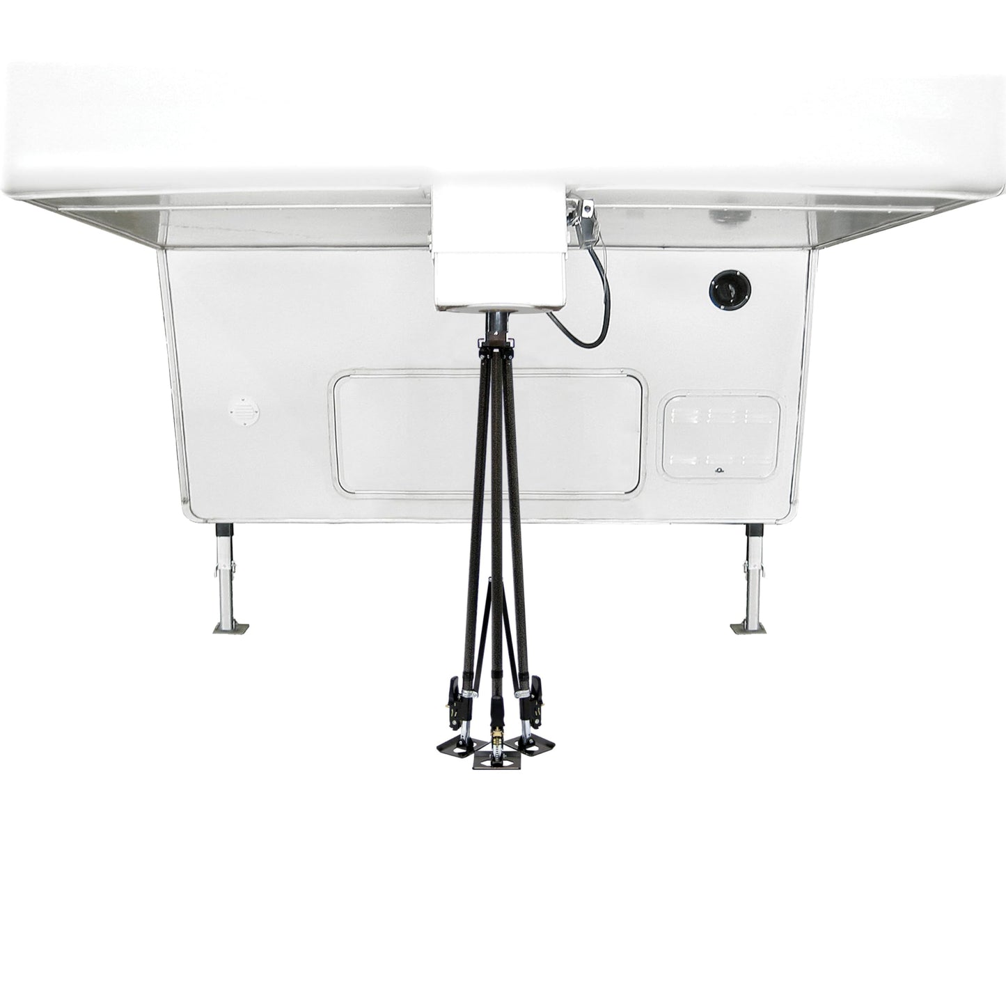 BAL 25066 Kingpin FASTJACK Weekender Stabilizing Tripod – Lightweight RV Stabilizer for 5th Wheel Trailers – Adjustable 40" to 60"