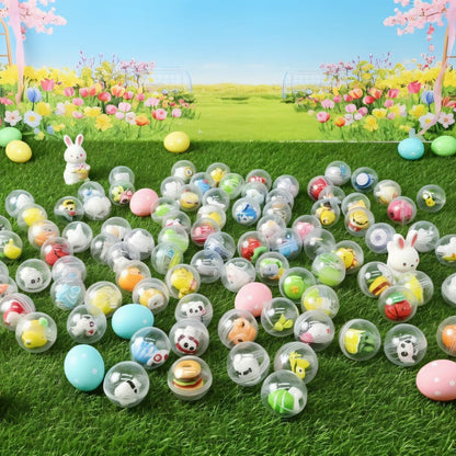 Skiennix Mini Kawaii Capsule Toys - 50-Piece Collection for Kids | Perfect for Goodie Bags & Classroom Prizes