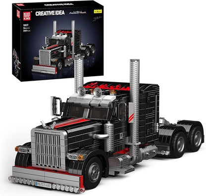 Mould King 10037 Heavy-Duty Tow Truck Building Toy Set MOC Road Trailers Building Toys Technology Wreckers Toy for Adult 14+ (1797 Pieces)