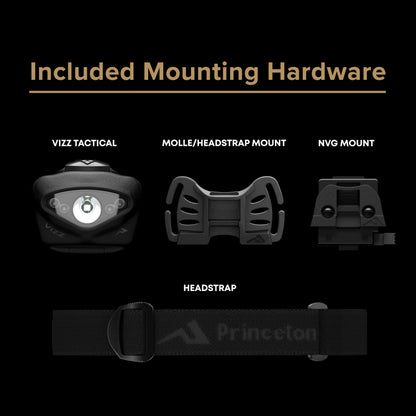 Princeton Tec Vizz Tac MPLS-Black