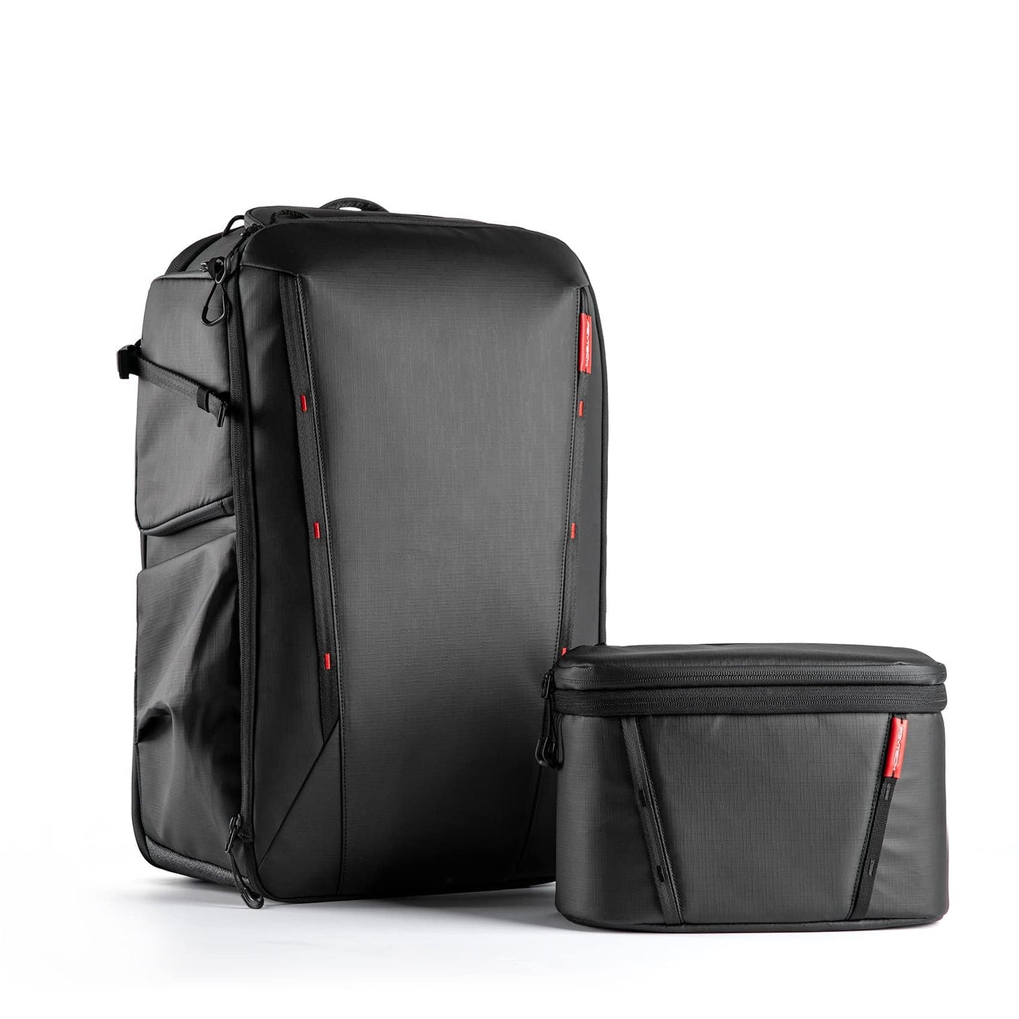 PGYTECH OneMo 2 35L-45L Camera Backpack with Shoulder Bag for 17" Laptop, Waterproof DSLR Camera Pack for Canon/Nikon/Sony, Extra Large Photography Bag, Drone Backpack for DJI Mini 3 Pro/Mavic 3/ FPV