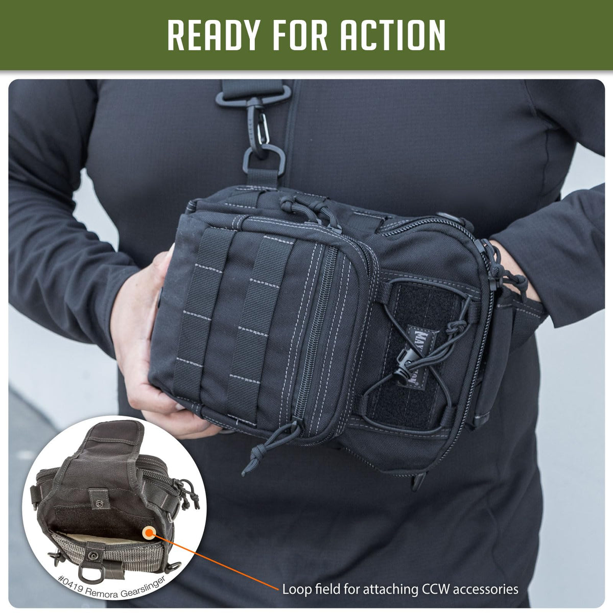 Maxpedition Remora Gearslinger (Black)