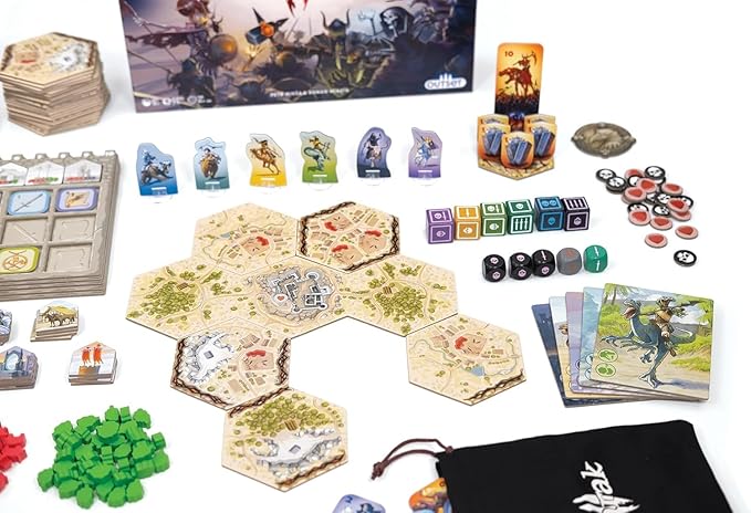 Karak II – Competitive Adventure Board Game - Ages 10+ Years