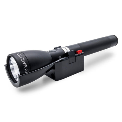MagLite ML150LRX LED Rechargeable Flashlight – 1082 Lumens, 458m Beam Distance, Matte Non-Slip Tactical Grip – Black