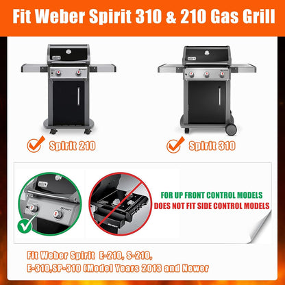 Uniflasy Grill Igniter Button - Compatible with Weber Spirit 210 & 310 Models (2013+) | Easy Installation