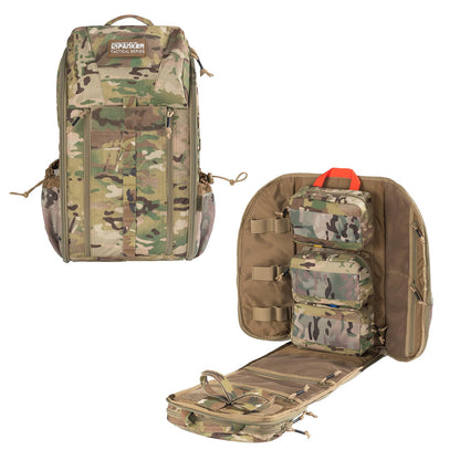 EXCELLENT ELITE SPANKER Medical Backpack Tactical Knapsack Outdoor Rucksack Camping Survival First Aid Backpack(Multicam)