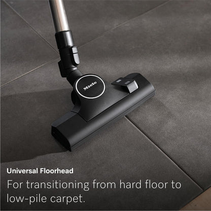 NEW Miele Guard M1 Parquet XL Hard Floor Bagged Canister Vacuum Cleaner with High Suction Power, Designed for Special Care of Hard Floors and Low-Pile Carpet, in Brilliant White