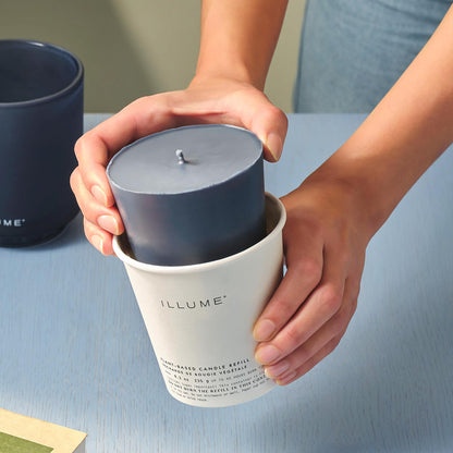 Illume Beautifully Done Boxed Glass Candle Refill, Isla Lily