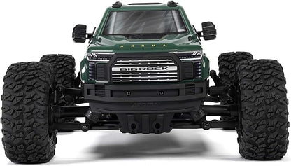 ARRMARC Truck 1/10 Big Rock 4X4 223S BLX BRUSHLESS Street Truck RTR (Batteries and Charger Not Included) with DSC (Green) ARA4312V4T2