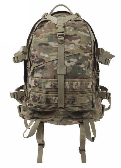 Rothco Large Transport Pack - Rugged Tactical Backpack MOLLE Bag for EDC Storage